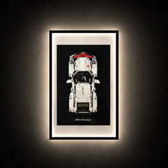 Premium Wall Mount Display Frame for LEGO® Technic™ Porsche 911 RSR s