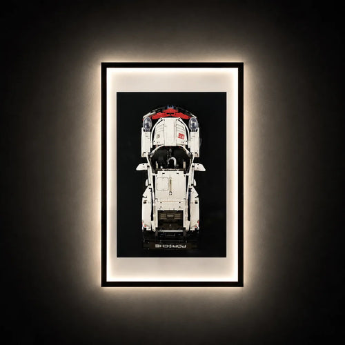Premium Wall Mount Display Frame for LEGO® Technic™ Porsche 911 RSR s