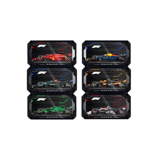 Universal Acrylic Display Case Set for F1 Model Cars - brickzonehub