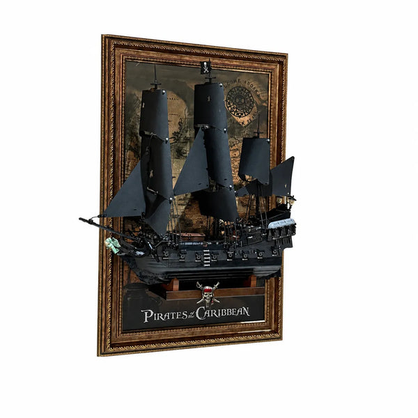 Wall Display Frame for LEGO® Icons Captain Jack Sparrow’s Pirate Ship 10365