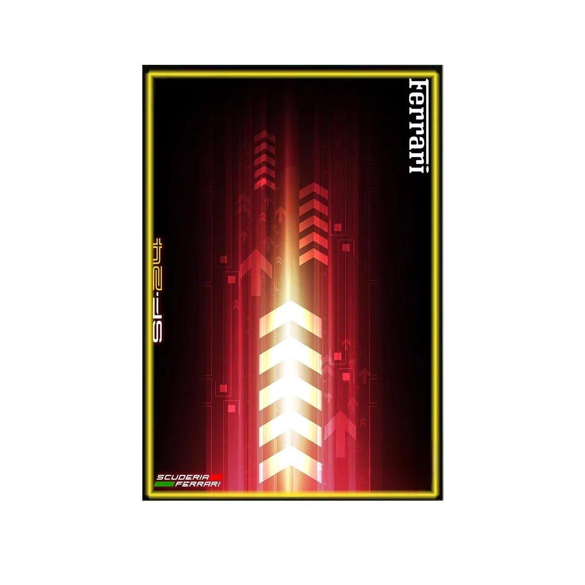 Wall Display Frame Compatible with LEGO® Ferrari F1 SF - 24 42207 Style F