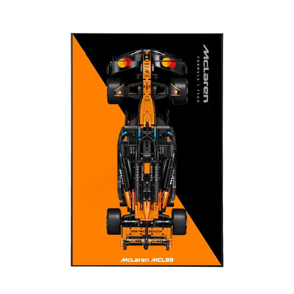 Wall Display Frame Compatible with LEGO® McLaren MCL39 F1® Car 42228 Style A