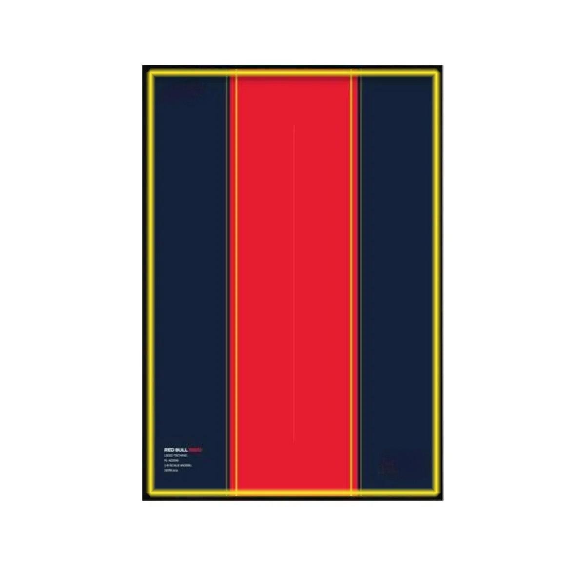 Wall Display Frame for LEGO® Technic™ Oracle Red Bull Racing RB20 F1 Car 42206 | Style C - View 8 - brkox