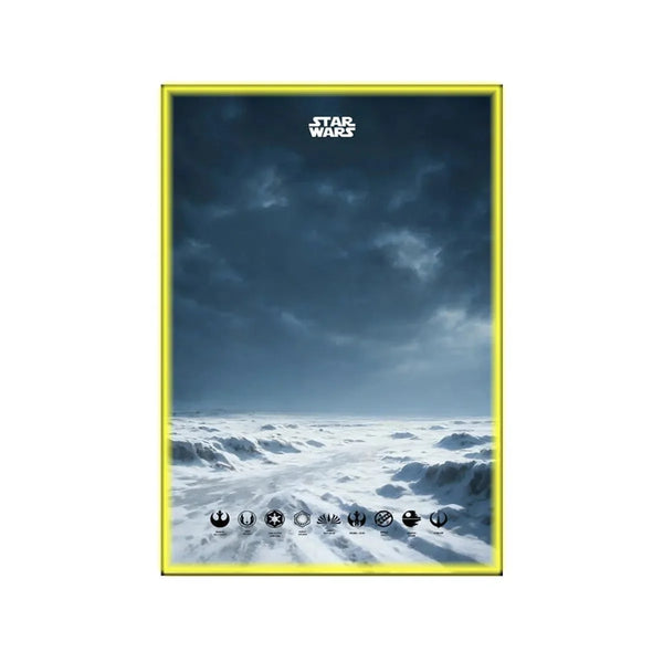 Wall Display Frame Compatible with LEGO® Star Wars™ AT - AT Walker 75288 Style A - brkox