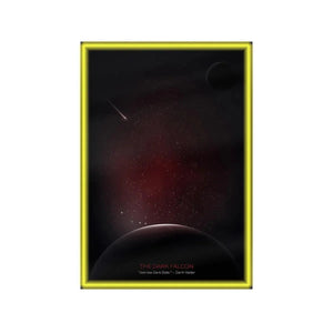 Wall Display Frame Compatible with Lego® Star Wars™ Millennium Falcon™ 75389 Style B - brkox