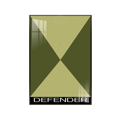Wall Display Frame for Lego® Land Rover Defender 42110 - brickzonehub