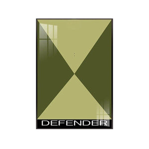 Wall Display Frame for Lego® Land Rover Defender 42110 - brickzonehub