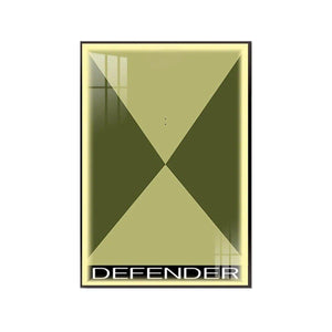 Wall Display Frame for Lego® Land Rover Defender 42110 - brickzonehub