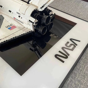 Wall Display Frame for Lego® NASA Space Shuttle Discovery 10283 - brickzonehub