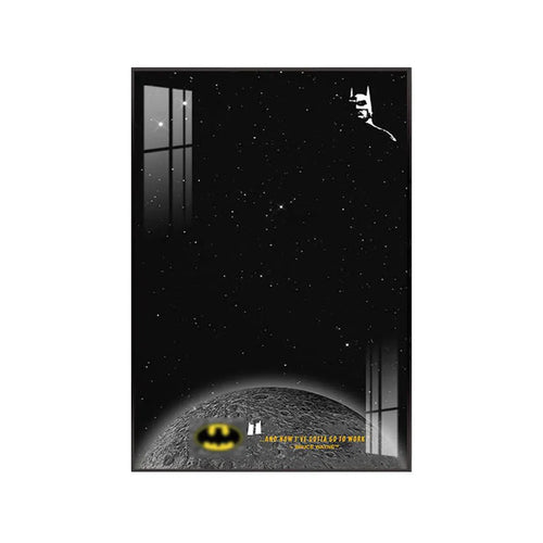 Wall Frame for Lego® 1989 Batmobile Display（76304） - brickzonehub