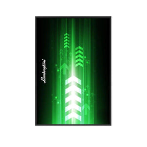 Wall Display Frame for LEGO® Technic™ Lamborghini Sian FKP 37 42115 | Lime Surge
