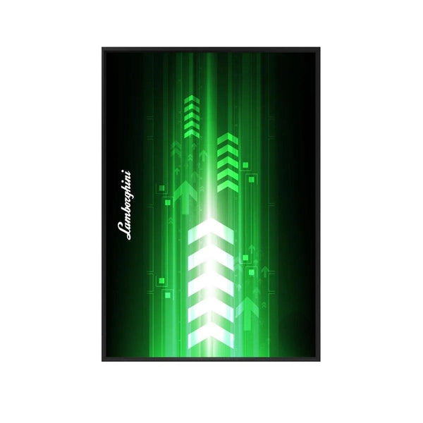 Wall Display Frame for LEGO® Technic™ Lamborghini Sian FKP 37 42115 | Lime Surge