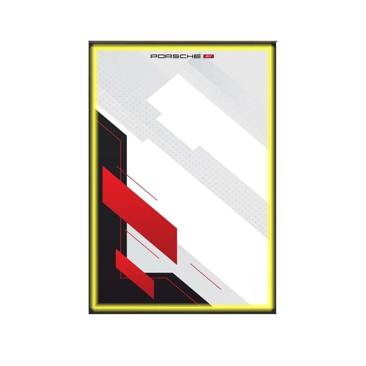 Wall Mount Display Frame Compatible with LEGO® Porsche 911 RSR 42096 Style B