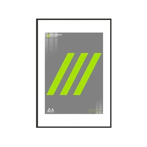 Wall - Mounted Display Frame Compatible with LEGO® Peugeot 42156 - brickzonehub