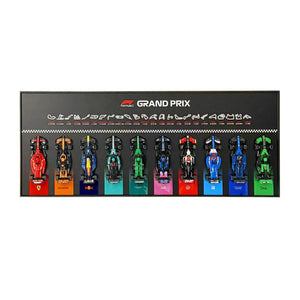 Wall - Mounted Display Frame Compatible with LEGO® Speed Champions F1 Series